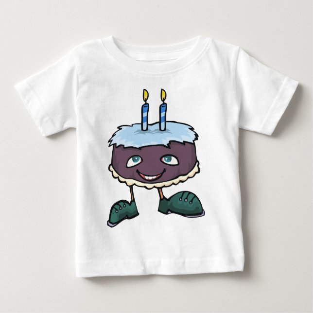 Baby - två år gammal födelsedag tee shirt (Framsida)