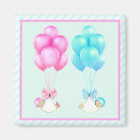 baby tvilling baby shower presenter
