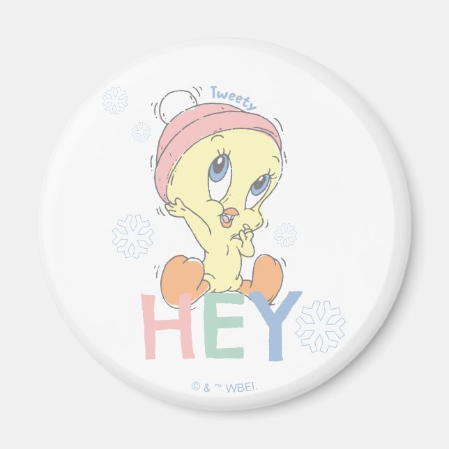 Baby TWEETY™ Hej Snö Magnet (Framsidan)