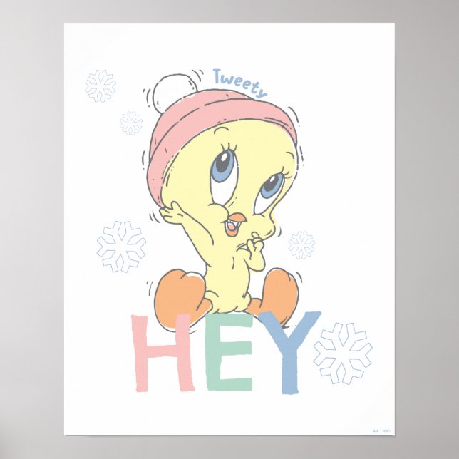 Baby TWEETY™ Hej Snö Poster (Framsidan)