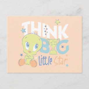 Baby TWEETY™ - Tänk stort lilla stjärna Vykort
