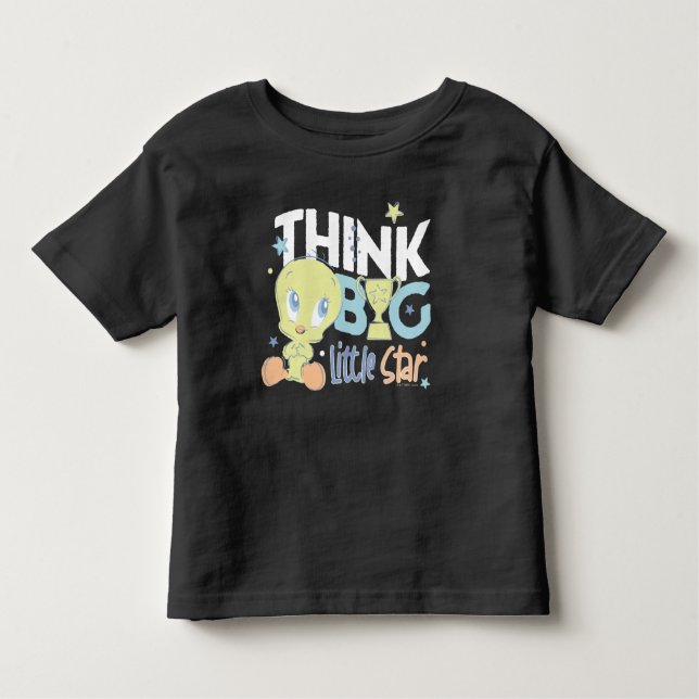 Baby TWEETY™ - Tänka Big Little Star T Shirt (Framsida)