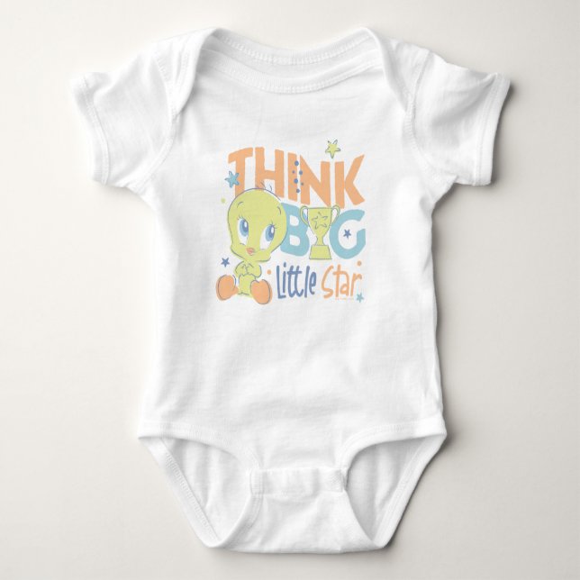 Baby TWEETY™ - Tänka Big Little Star T Shirt (Framsida)
