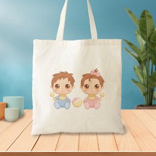 Baby Twillingar Boy and Girl Tygkasse