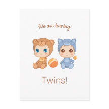 Baby Twillingars Könsneutrala meddelande