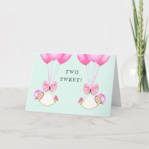 Baby Twin Girls Kort