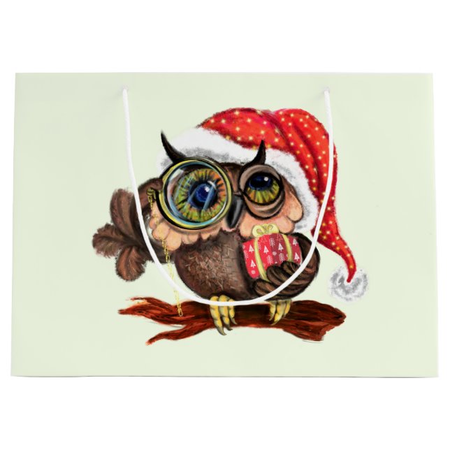 Baby Uggla i julklapp (Framsidan)