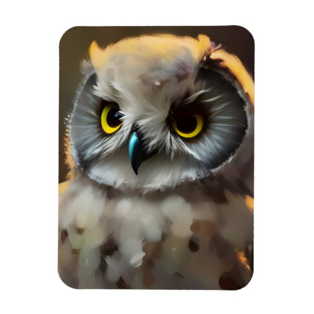 Baby Uggla Magnet (Vertikal)
