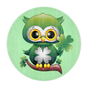 Baby Uggla St Patrick Paddy Tecknad