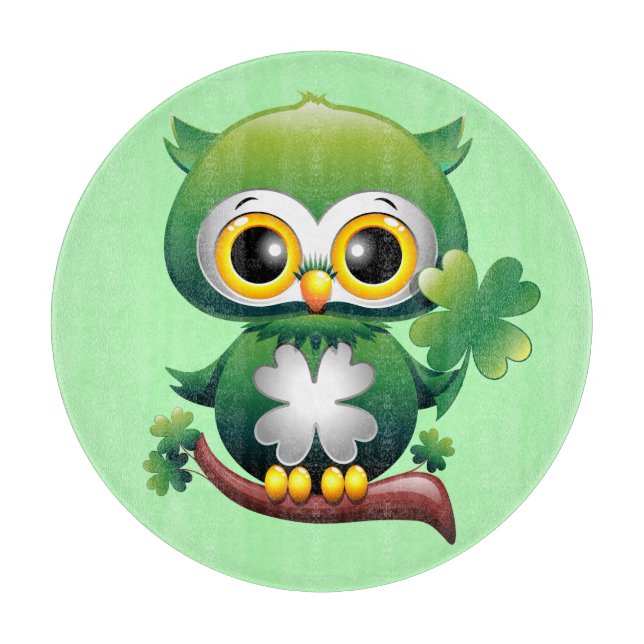 Baby Uggla St Patrick Paddy Tecknad (Framsidan)