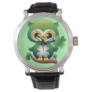 Baby Uggla St Patrick Paddy Tecknad Armbandsur