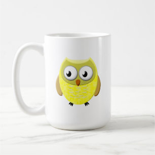 Baby Uggla Tecknad Kaffemugg