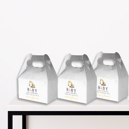 Baby under Construction Boy Baby Shower Presentaskar