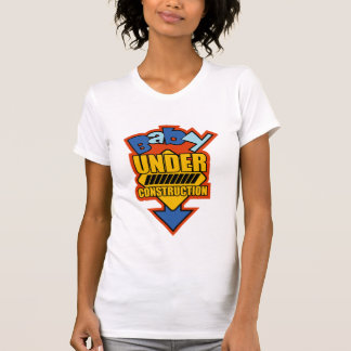 Baby under konstruktionsT-tröja T-shirt