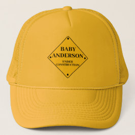 "Baby under uppbyggnad" Keps