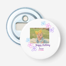 Baby-ungar, första födelsedag, lägg till namn datu