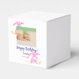 Baby-ungar, första födelsedag, lägg till namn datu presentaskar