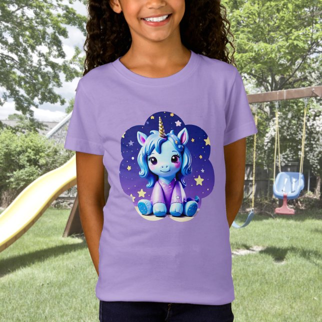 Baby Unicorn in PJ's T-Shirt (Skapare uppladdad)