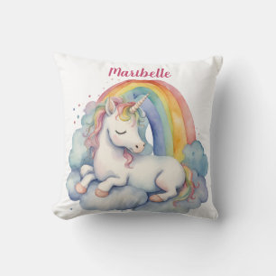 Baby Unicorn Personlig Kudde