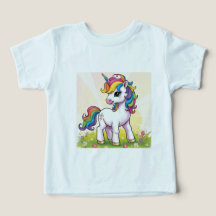 Baby Unicorn Småbarn-skjorta