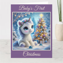 Baby Unicorns första jul