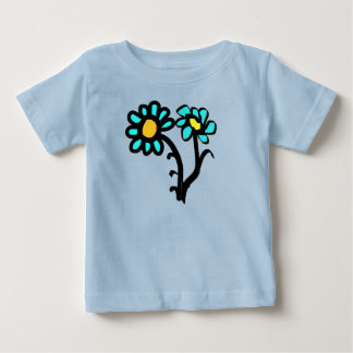 Baby Unisex T-Shirt Blommor