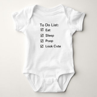 Baby uppgifter t-shirt