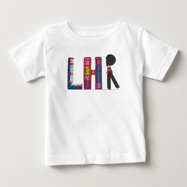 Baby utslagsplats | LONDON, GB (LHR) Tee (Framsida)