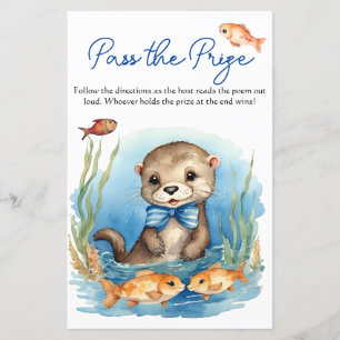 Baby Utterpojke Baby Shower Skicka priset-spelet