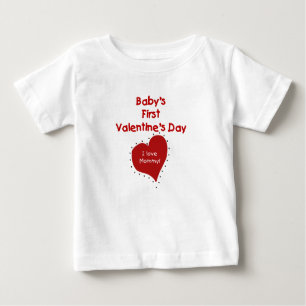 Baby Valentine I Kärlek Mamma Tee