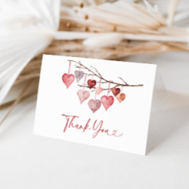Baby Valentines Shower Tack Kort