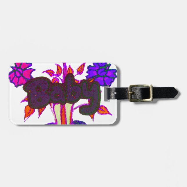 Baby växt Hakuna Matata gifts-.png Bagagebricka (Horisontell Framsida)