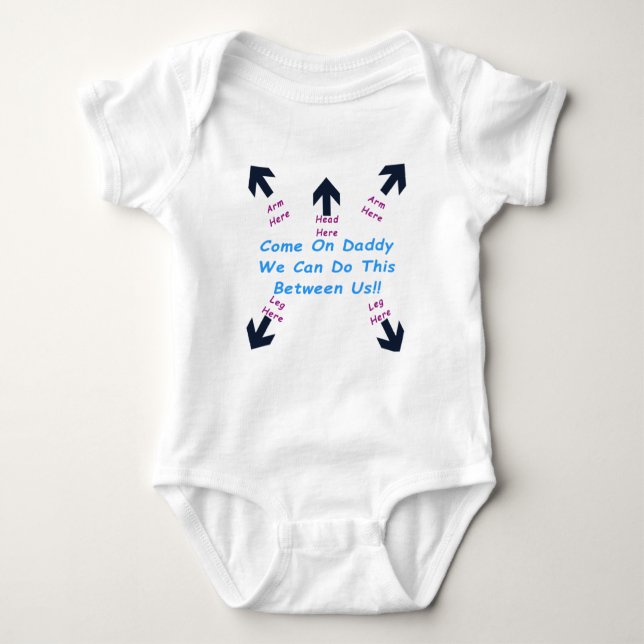 Baby Vest T Shirt (Framsida)