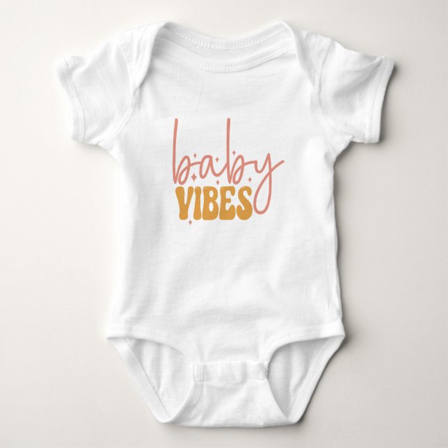 Baby Vibes T Shirt (Framsida)