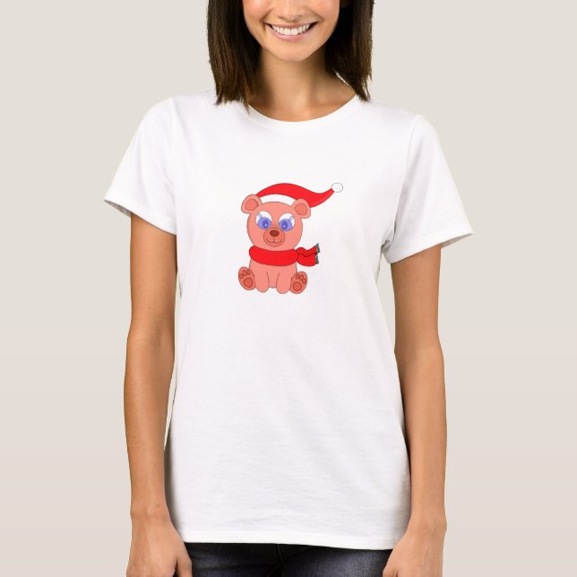 Baby vinterbjörn t shirt (Framsida)