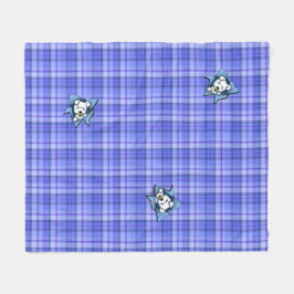 Baby Westie BLAST Play Fleece Blanket