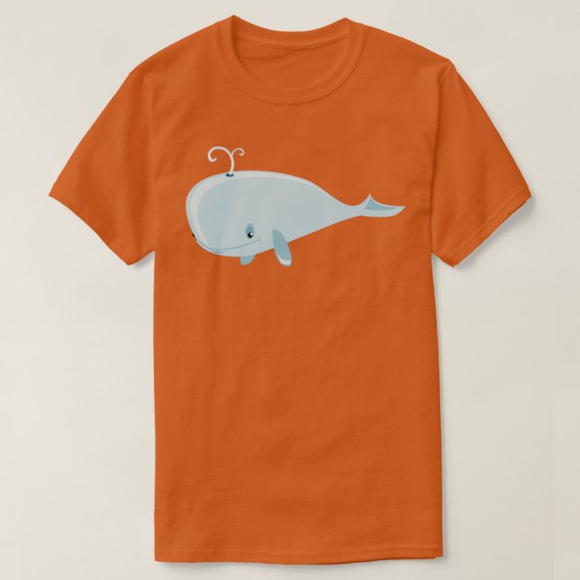 Baby Whale Art Design 1, Coola T Shirt (Design framsida)