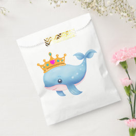 Baby Whale Favor Bags