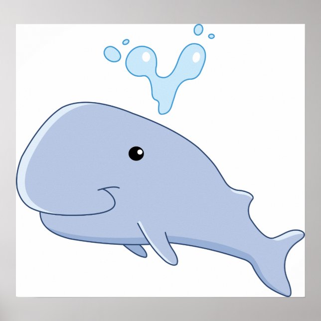 Baby Whale Poster (Framsidan)