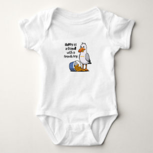Baby Wildwood Fiskmås med Fransk Fries T Shirt