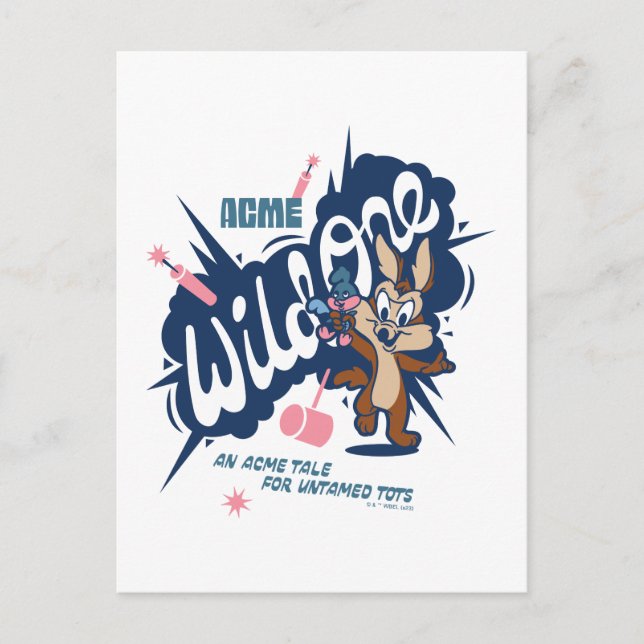 Baby WILE E. COYOTE™ - Vild En Vykort (Framsida)
