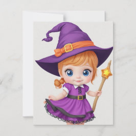 Baby Witch Julkort