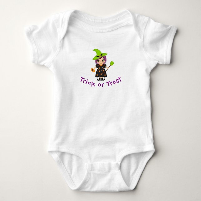 Baby Witch T Shirt (Framsida)