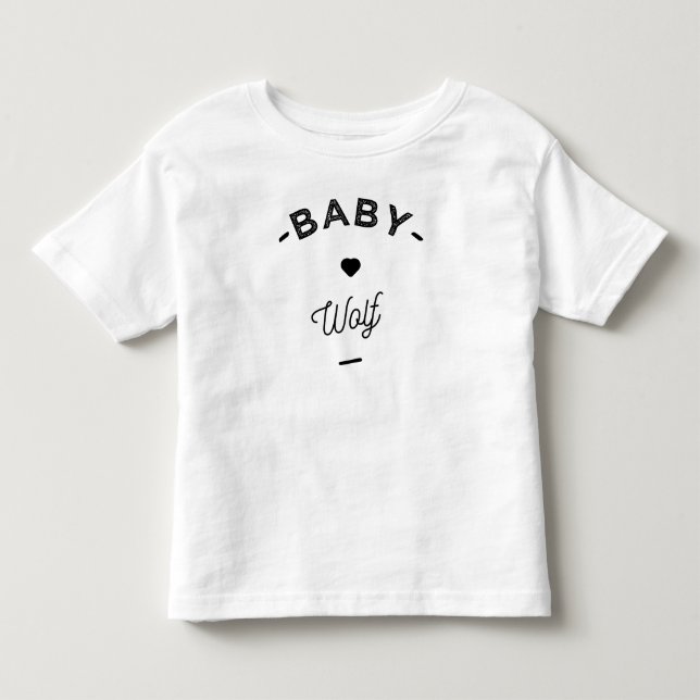 Baby wolf t shirt (Framsida)