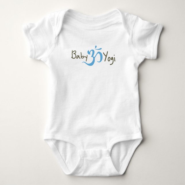 Baby Yogi T Shirt (Framsida)
