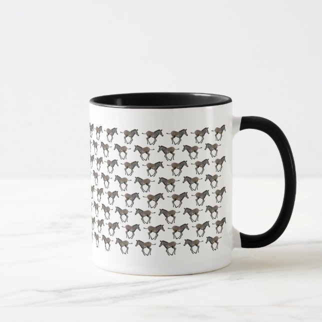 Baby Zebra Frenzy Mugg (Höger)