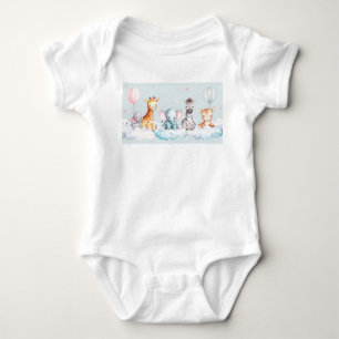 Baby Zebra med alla sina vänner T Shirt