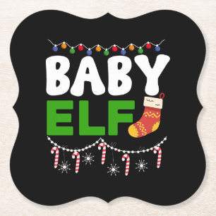 Babyälg julfirande design-84608 underlägg papper