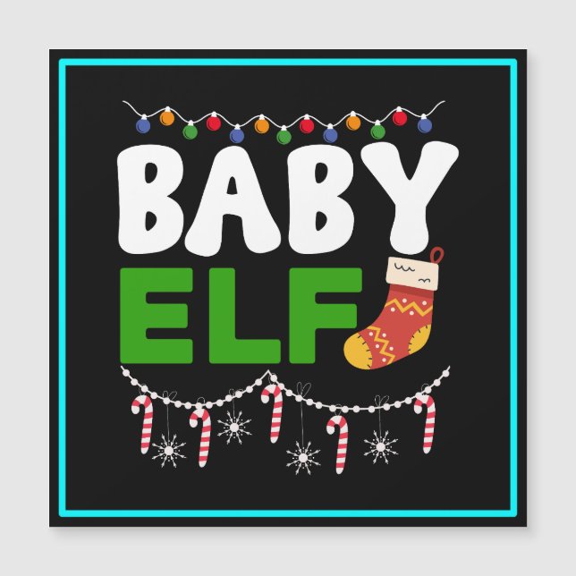 Babyälva jul firande design-84608 (Framsida)
