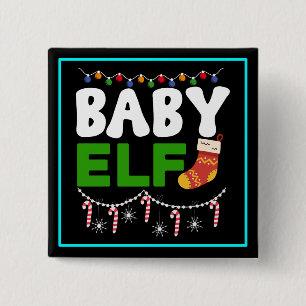 Babyälva julfirande design-84608 knapp
